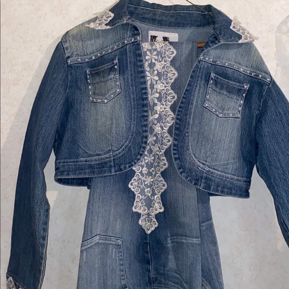 Jean and Jacket set ❤️
